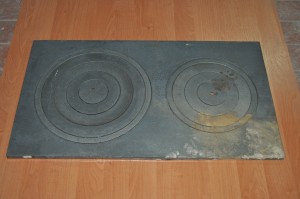 Płyta LITWA  2-otworowa  80x45