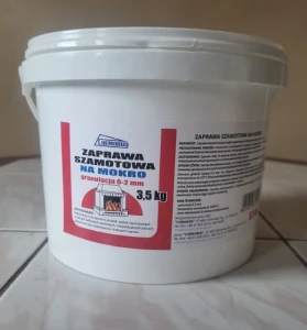 ZAPRAWA SZAMOTOWA NA MOKRO WIADERKO 3,5 KG